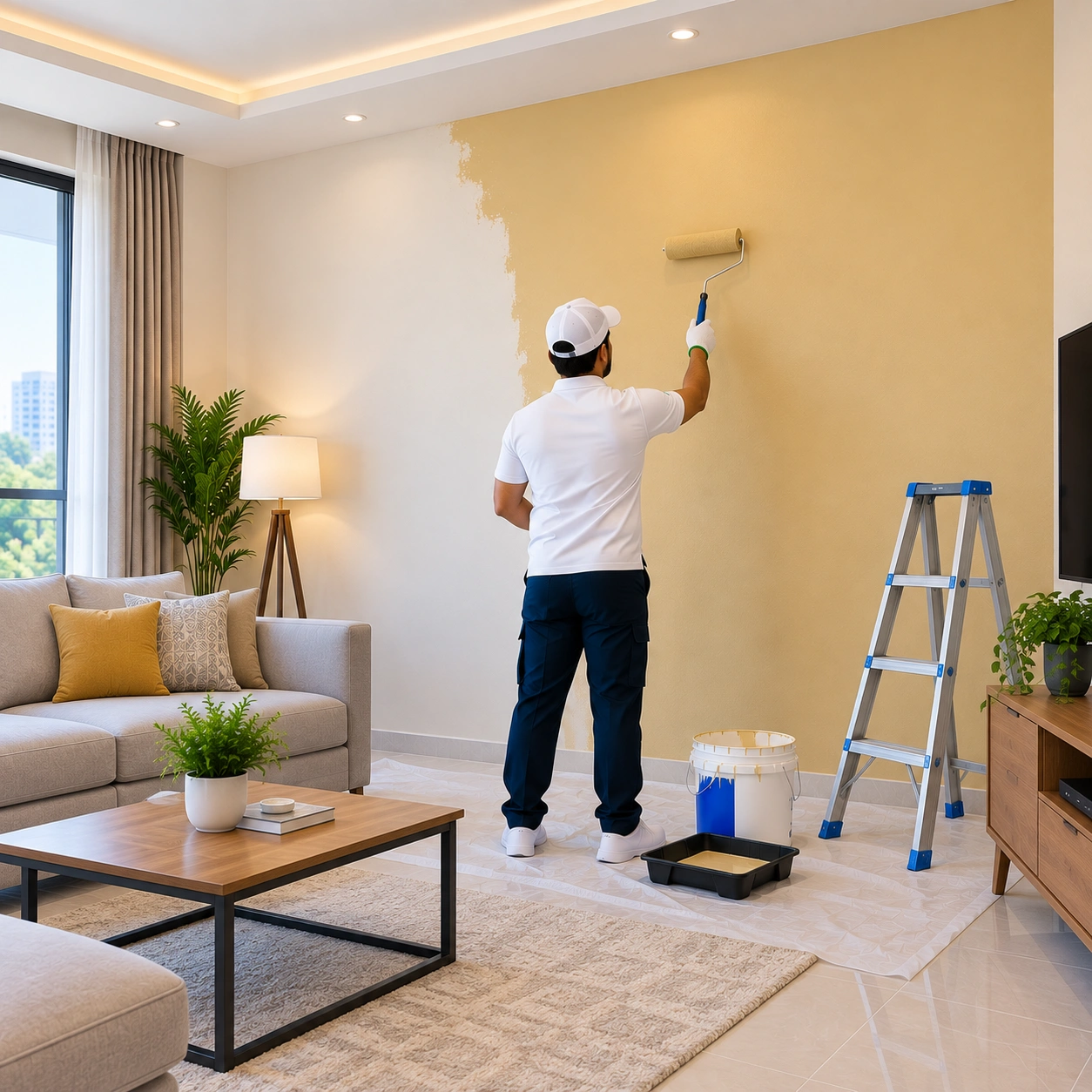 Single Hall Painting